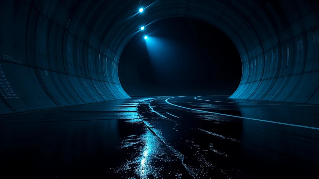 A stadium tunnel with light flooding the exit